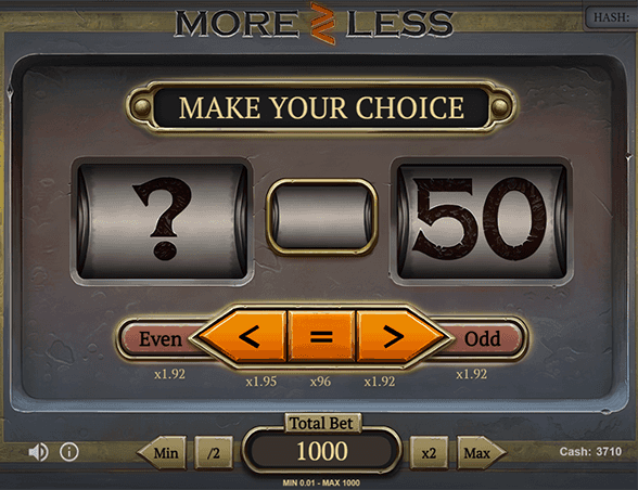 More Or Less